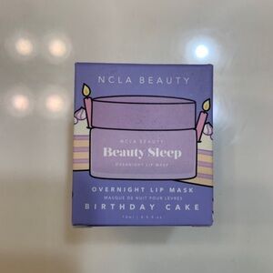 NCLA Beauty Beauty Sleep Overnight Lip Mask - Birthday Cake - New in Box
